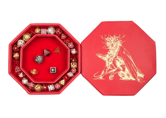 Hymgho Dice: Hero's Hoard Dice Tray and Keeper Royal Dragon HY00230